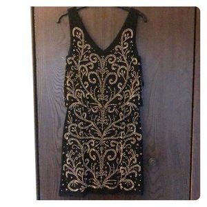 DONATED NWOT Xscape beaded dress 6